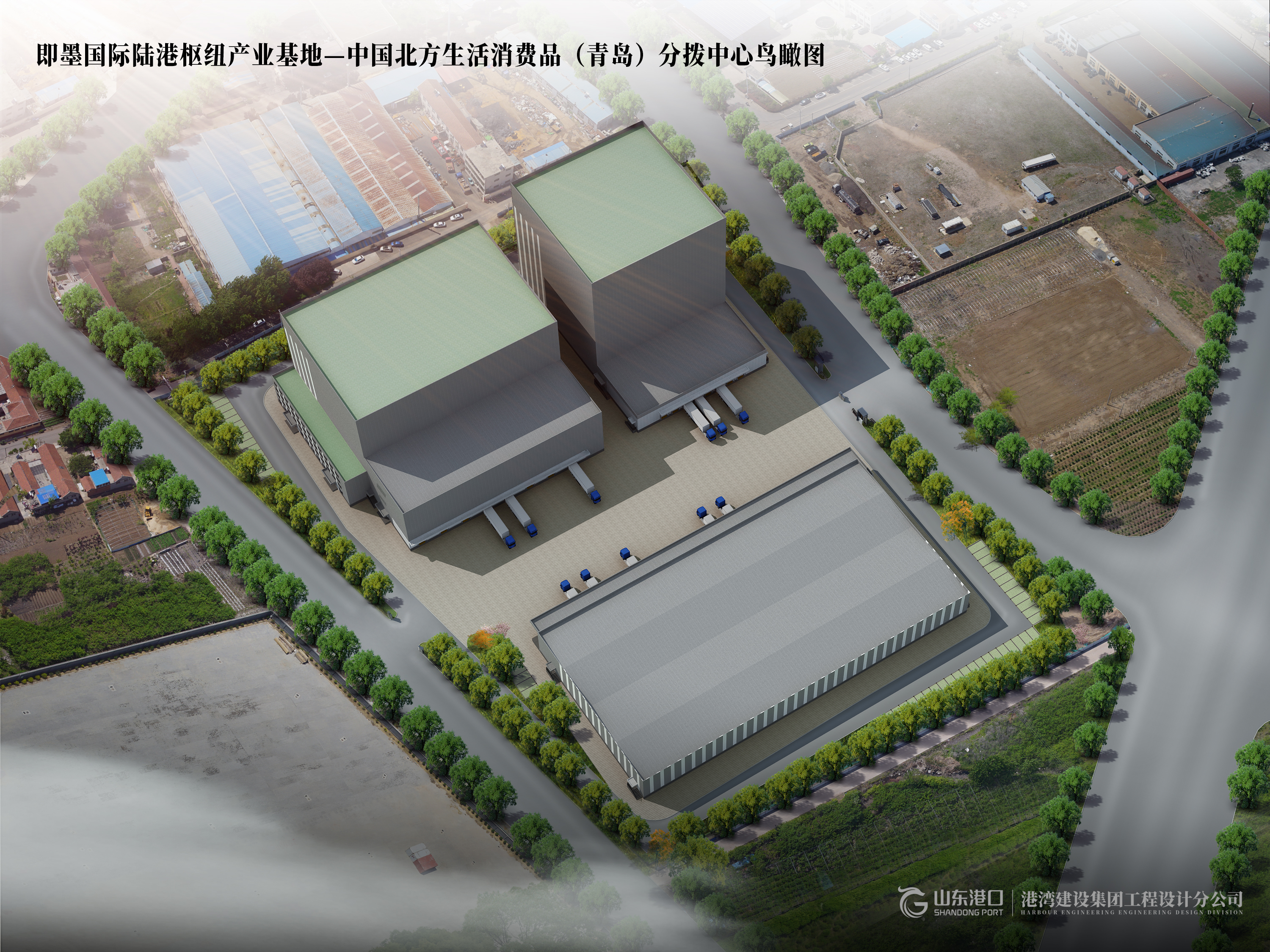 京科倫山東即墨智能冷庫項目(圖1)